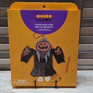 Mondo Llama Create‑Your‑Own Pumpkin Gem Art Kit – DIY Fall Craft